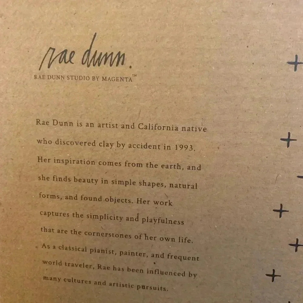 Rae Dunn “Brew” drip mug “Enjoy" white ceramic mug - Picture 2 of 5